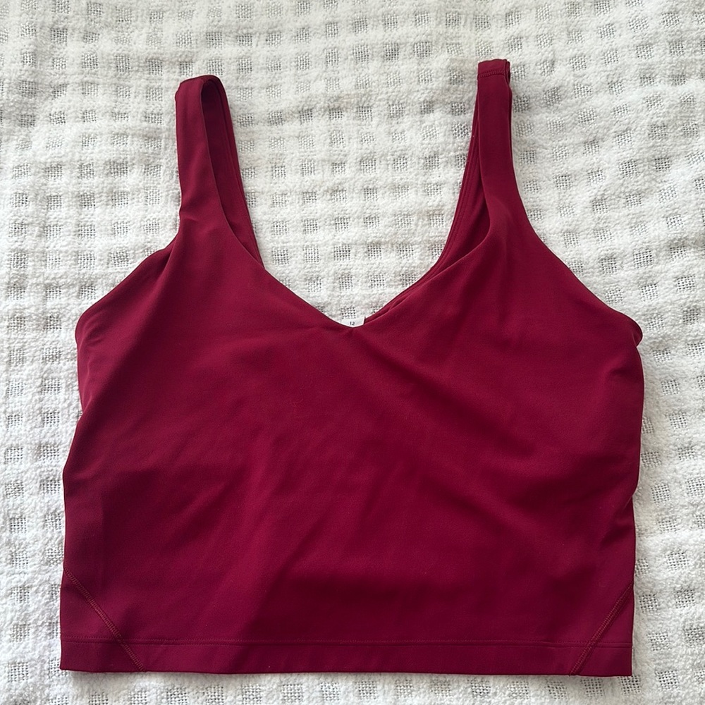 Lululemon Align Tank Top Pomegranate
